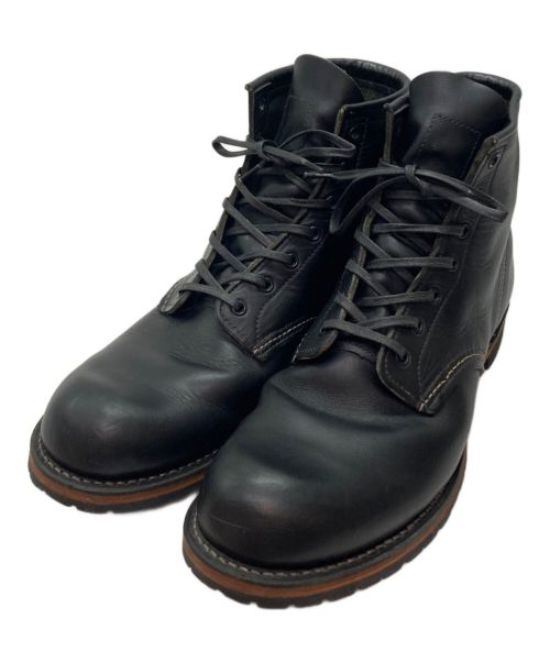 RED WING（レッドウィング）RED WING (レッドウィング) BECKMAN ROUND BOOTS ブラック サイズ:SIZE 28.5cmの古着・服飾アイテム