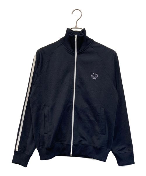 FRED PERRY（フレッドペリー）FRED PERRY (フレッドペリー) TWIN TAPE TRACK JACKET ブラック サイズ:Sの古着・服飾アイテム