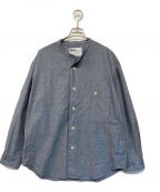 MHLエムエイチエル）の古着「FADED COTTON SHIRTING」｜グレー