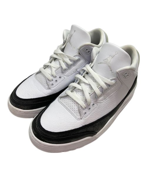 NIKE（ナイキ）NIKE (ナイキ) FRAGMENT DESIGN (フラグメントデザイン) AIR JORDAN 3 RETRO SP ホワイト×ブラック サイズ:SIZE 28.0の古着・服飾アイテム