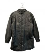 RICK OWENSリックオウエンス）の古着「JUMBO FOGPOCKET OUTERSHIRT」｜ブラック