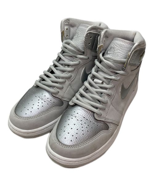 NIKE（ナイキ）NIKE (ナイキ) AIR JORDAN 1 RETRO HIGH CO グレー サイズ:24.5cmの古着・服飾アイテム