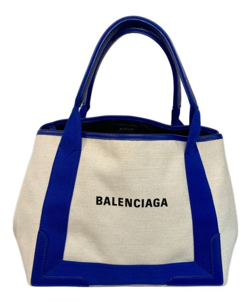 BALENCIAGA（バレンシアガ）BALENCIAGA (バレンシアガ) トートバッグ ブルーの古着・服飾アイテム