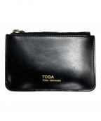 TOGA ARCHIVESトーガアーカイブス）の古着「Leather wallet studs small」｜ブラック