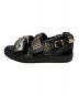 TOGA PULLA (トーガ プルラ) METAL SNEAKER SANDALS ブラック サイズ:37：16000円