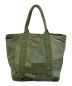 hobo (ホボ) CARRY-ALL TOTE L UPCYCLED US ARMY CLOTH カーキ：12000円