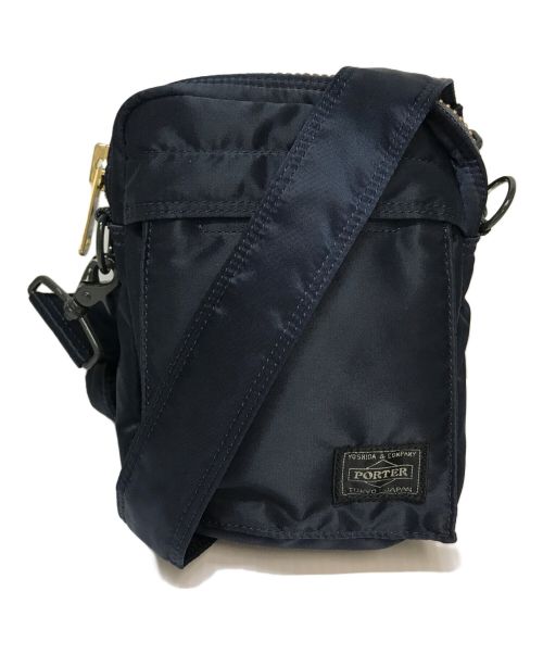 PORTER（ポーター）PORTER (ポーター) VERTICAL SHOULDER BAG ネイビーの古着・服飾アイテム