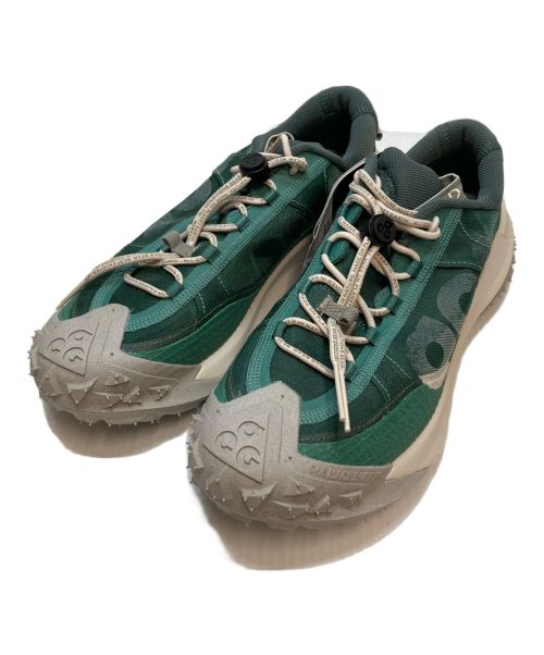 NIKE ACG（ナイキエージーシー）NIKE ACG (ナイキエージーシー) MOUNTAIN FLY 2 LOW グリーン×グレー サイズ:26.5cm 未使用品の古着・服飾アイテム