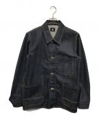 RED EARレッドイアー）の古着「RIGID DENIM COVERALL」｜インディゴ