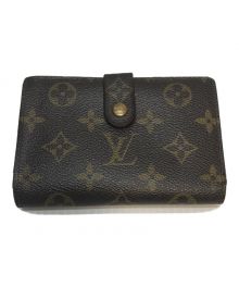 LOUIS VUITTON（ルイ ヴィトン）の古着「2つ折り財布　ポルトモネ・ビエ・ヴィエノワ」｜ブラウン