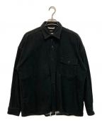 nanamicaナナミカ）の古着「Flannel CPO Shirt Jacket」｜ブラック