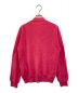 PLAY COMME des GARCONS (プレイ コムデギャルソン) DOUBLE RED HEART MENS V NECK CARDIGAN ピンク サイズ:SIZE S：20000円