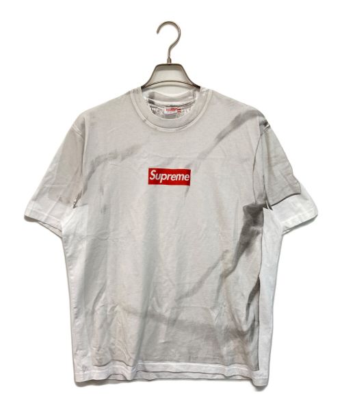 SUPREME（シュプリーム）SUPREME (シュプリーム) MM6 Maison Margiela (エムエムシックス メゾンマルジェラ) Box Logo Tee ホワイト サイズ:SIZE Sの古着・服飾アイテム