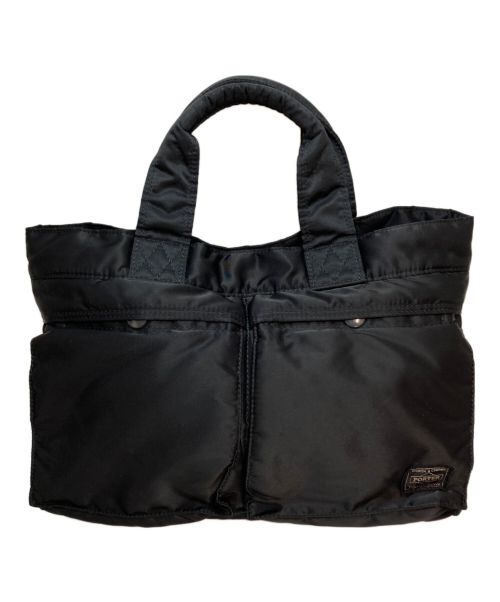 PORTER（ポーター）PORTER (ポーター) TOTE BAG ブラックの古着・服飾アイテム