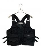 MAKAVELICマキャベリック）の古着「SQUAD COMMAND 2WAY UTILITY VEST」｜ブラック