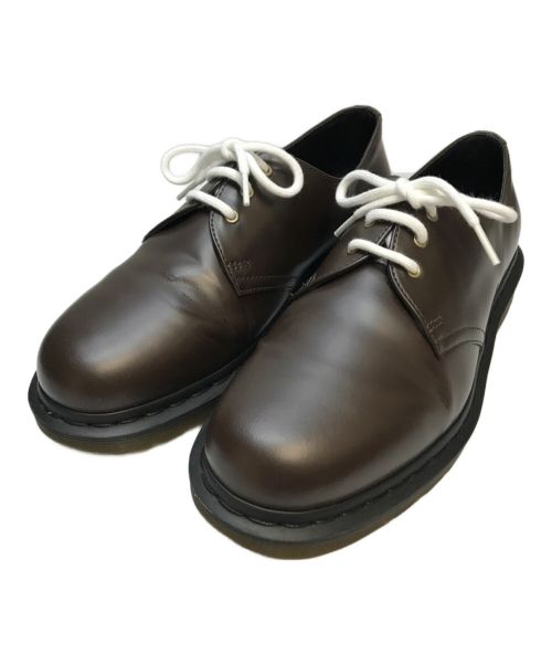 Dr.Martens（ドクターマーチン）Dr.Martens (ドクターマーチン) 3ホールレザーシューズ ブラウン サイズ:UK8の古着・服飾アイテム