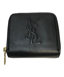 Yves Saint Laurent（イヴサンローラン）の古着「2つ折り財布」｜ブラック