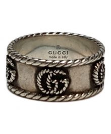 GUCCI（グッチ）の古着「ダブルGリング」｜シルバー