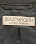 中古・古着 BEAUTY&YOUTH (ビューティーアンドユース) 2レイヤーナイロンミリタリーブルゾン グレー サイズ:SIZE M 未使用品：8000円