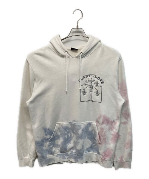 stussy（ステューシー）stussy (ステューシー) Plant Love Tie Dye Hoodie ベージュ サイズ:Mの古着・服飾アイテム