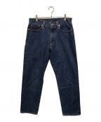 uniform experimentユニフォームエクスペリメント）の古着「RELAX FIT WASHED DENIM PANTS」｜インディゴ