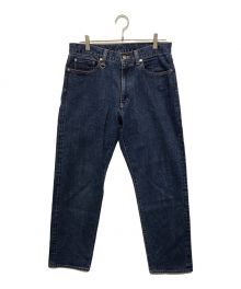 uniform experiment（ユニフォームエクスペリメント）の古着「RELAX FIT WASHED DENIM PANTS」｜インディゴ