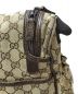 中古・古着 GUCCI (グッチ) GGキャンバス マザーズバッグ ベージュ：25000円