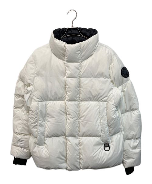 CANADA GOOSE（カナダグース）CANADA GOOSE (カナダグース) Everett Puffer ダウンジャケット ホワイト サイズ:Lの古着・服飾アイテム