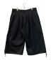 GROUND Y (グラウンドワイ) WOOL/POLYESTER GABARDINE BALLOON PANTS ブラック サイズ:3：27000円