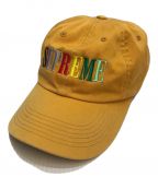 SUPREMEシュプリーム）の古着「Multi Color Logo 6-Panel Cap」｜イエロー