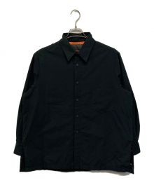 FUMITO GANRYU（フミトガンリュウ）の古着「Padded L/S shirt」｜ブラック