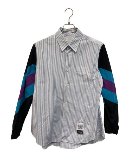 FUMITO GANRYU（フミトガンリュウ）FUMITO GANRYU (フミトガンリュウ) WINDBREAKER SHIRT ホワイト サイズ:1の古着・服飾アイテム