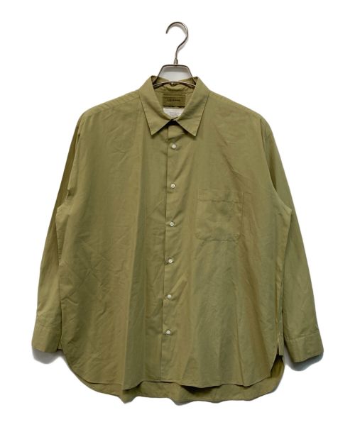 MARKAWARE（マーカウェア）MARKAWARE (マーカウェア) EGULAR COLLAR SHIRTS COMFORT-FIT カーキ サイズ:1の古着・服飾アイテム