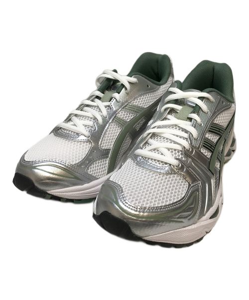 asics（アシックス）asics (アシックス) GEL-KAYANO 14 グレー×グリーン サイズ:27cm 未使用品の古着・服飾アイテム