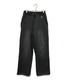 FAF（エフエイエフ）の古着「AGED BAGGY SWEAT PANTS」｜ブラック