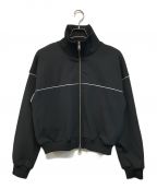 GEN IZAWAゲンイザワ）の古着「Short jersey blouson」｜ブラック