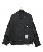 IN STRU(MEN-TAL)インストルメンタル）の古着「Tencel Denim Blouson」｜ブラック