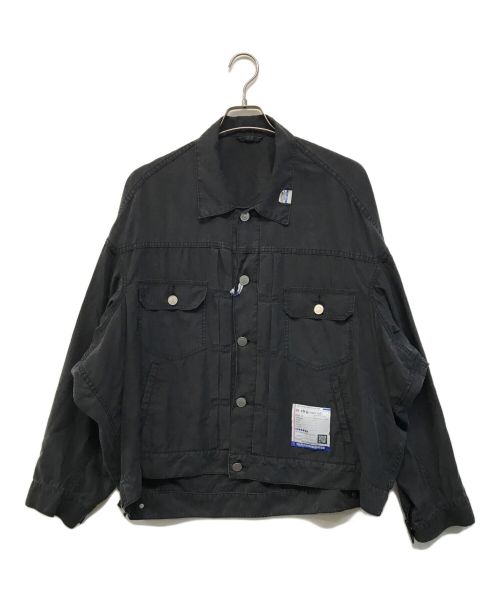 IN STRU(MEN-TAL)（インストルメンタル）IN STRU(MEN-TAL) (インストルメンタル) Tencel Denim Blouson ブラック サイズ:SIZE 44の古着・服飾アイテム