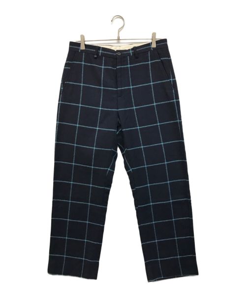 SUPREME（シュプリーム）SUPREME (シュプリーム) Windowpane Wool Trouser ネイビー サイズ:30の古着・服飾アイテム