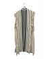 3.1 phillip lim (スリーワンフィリップリム) Berber Fringed Long Knit Vest ホワイト×ブラック サイズ:S：10000円