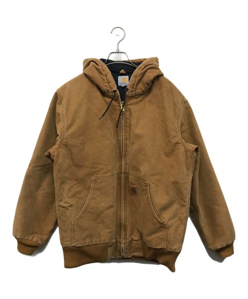 CarHartt（カーハート）CarHartt (カーハート) ダック地アクティブパーカー ブラウン サイズ:SIZE Lの古着・服飾アイテム