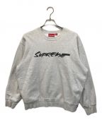 SUPREMEシュプリーム）の古着「Futura Logo Crewneck スウェット」｜グレー