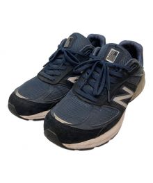 NEW BALANCE（ニューバランス）の古着「M990NV5 ローカットスニーカー」｜ネイビー