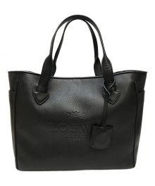 LOEWE（ロエベ）の古着「ヘリテージレザートートバッグ」｜ブラック