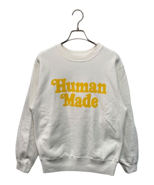 HUMAN MADE（ヒューマンメイド）HUMAN MADE (ヒューマンメイド) VERDY (ヴェルディ) プリントスウェット ホワイト サイズ:Sの古着・服飾アイテム