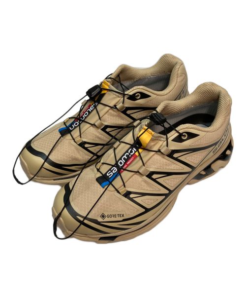 SALOMON（サロモン）SALOMON (サロモン) XT-6 GTX Safari ローカットスニーカー ベージュ サイズ:24cmの古着・服飾アイテム