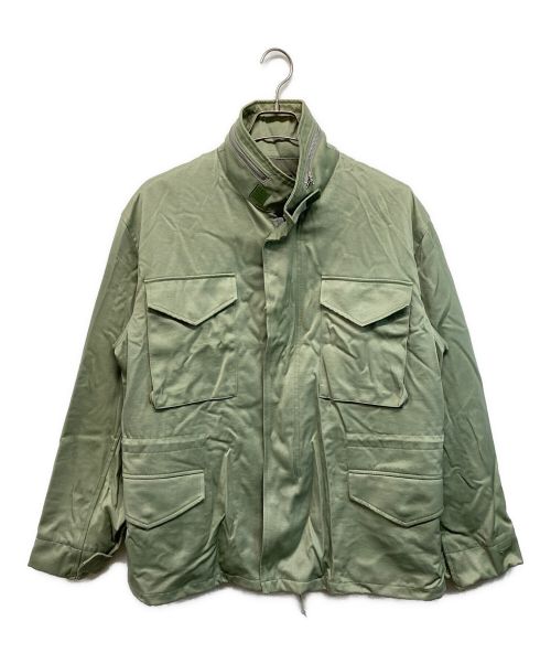 BEAMS PLUS（ビームスプラス）BEAMS PLUS (ビームスプラス) 中空糸サテンM-65ジャケット カーキ サイズ:SIZE Mの古着・服飾アイテム