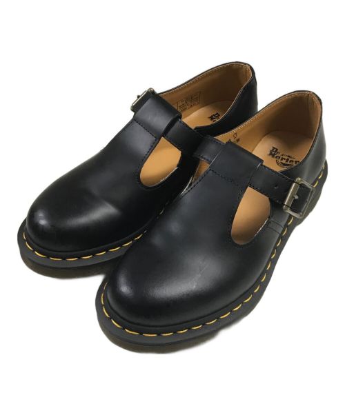 Dr.Martens（ドクターマーチン）Dr.Martens (ドクターマーチン) POLEY Tバーシューズ ブラック サイズ:38の古着・服飾アイテム