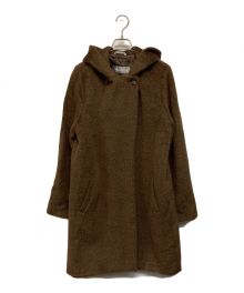 MaxMara（マックスマーラ）の古着「フーデッドシャギーコート」｜ブラウン