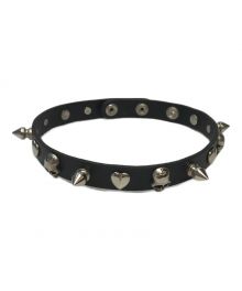 MOMENTEL JEWELRY（モーメンタルジュエリー）の古着「SKULL HEARTSTUD CHOKER」